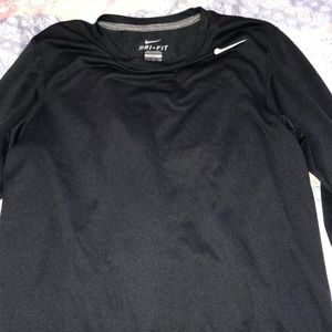 Long sleeve Nike dri fit shirt